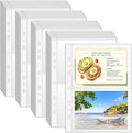 VOKOY 200 Pack Mini Sheet Protectors fit 4"x6"' Cards by VOKOY