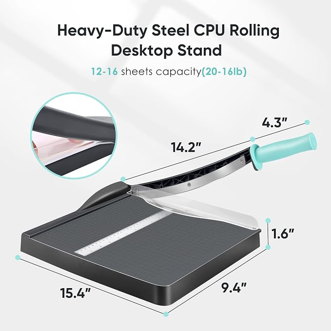 Paper Cutter, A4 Paper Trimmer - Image 2