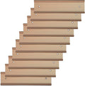 10 Pack Aluminum Name Plate Holders by Unknown