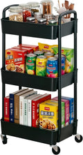Sywhitta 3-Tier Plastic Rolling Utility Cart by haseverythingyouneed
