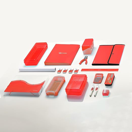 3 Hole Punch Red, Portable Hole Puncher - Image 7