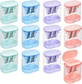 Pencil Sharpener 12pack Handheld Dual Hole Color Pencil Sharpeners by Jovanssen