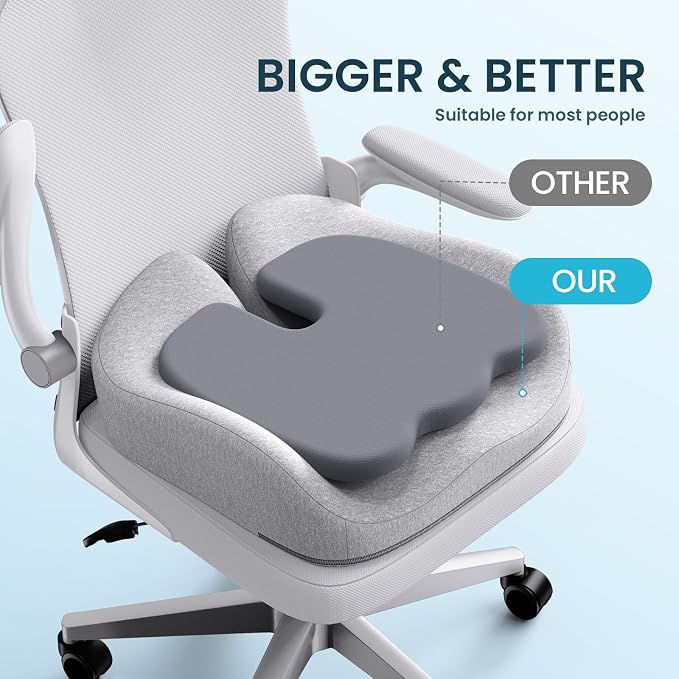 Benazcap Seat Cushion, Memory Foam Cushion - Image 4