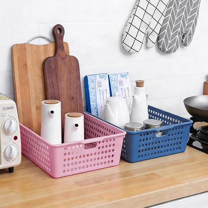 8 Pack Boho Plastic Turn in Paper Trays - Image 6