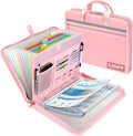 Fireproof Document Bag with Accordion File Organizer | Upgraded 5200°F Aluminum by Uwyriwooq