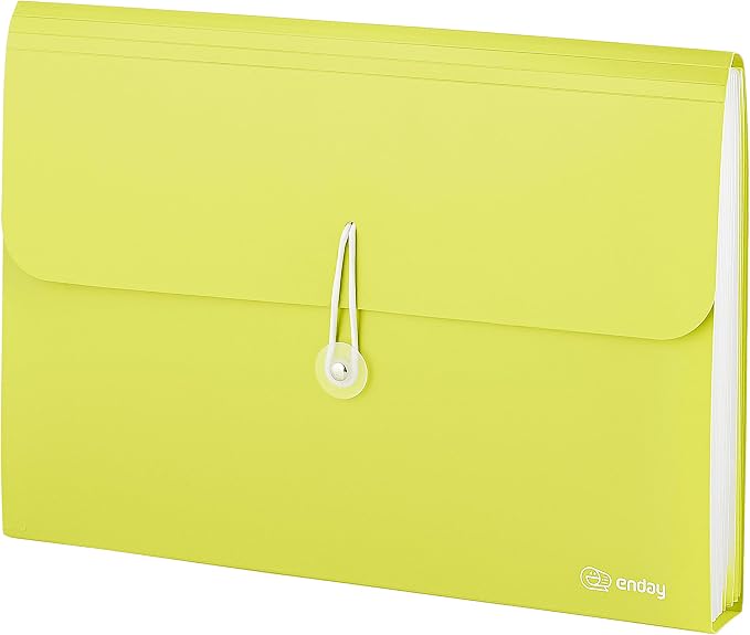 Accordion File Organizer 13 Pocket Expanding File Folder by Enday