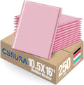 GSSUSA Large Bubble Mailers 10.5x16 Inch 250 Pack Light Pink Padded Envelopes by GSSUSA