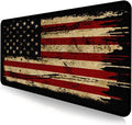 Retro American Flag XL Gaming Mouse Pad by LQFIWSS