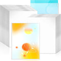 VOKOY 100 Pack No Holes Sheet Protectors, 8.5" x 11", Letter Size Heavy Duty by VOKOY