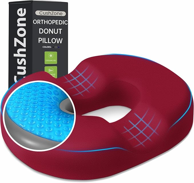 Donut Pillow Seat Cushion by CushZone