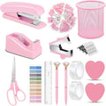 Office Supplies, Desk Accessories, Stapler and Tape Dispenser Set by musejoy