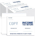 Sayglossy 100 Pcs 9.5 × 6.7 Inch Income Tax Return Envelopes by Sayglossy