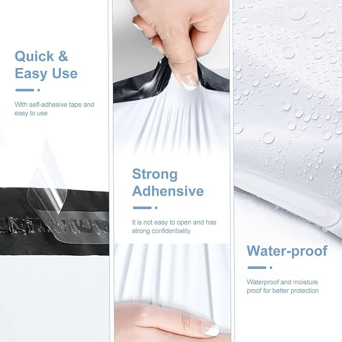 Metronic Poly Mailers 10x13 Inch 500 Pack Shipping Bags - Image 3