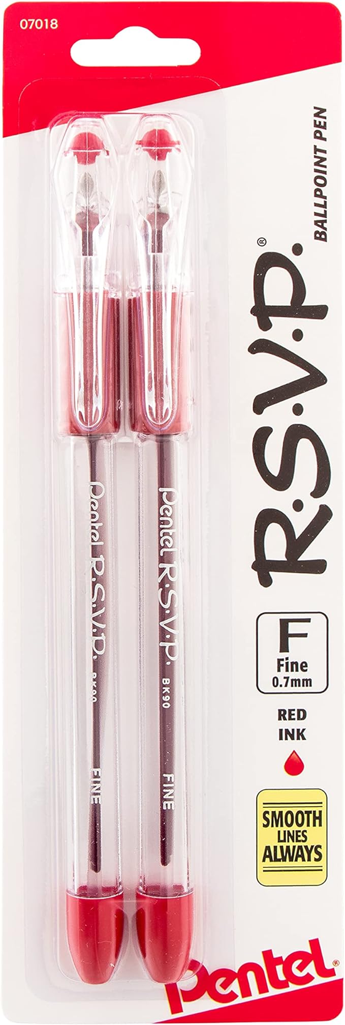 Pentel RSVP Ballpoint Pen, Fine Line by PentelofAmerica