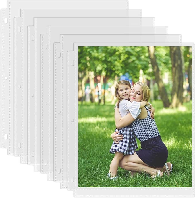 Aegero 25 Pack 8 x 10 Photo Sleeves by Unknown