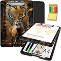 Clipboard with Storage, Office Supplies Nursing Clipboards Folder with Pen by CAPAUNVDA