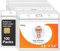 Clear ID Holder for Lanyard by Piffny