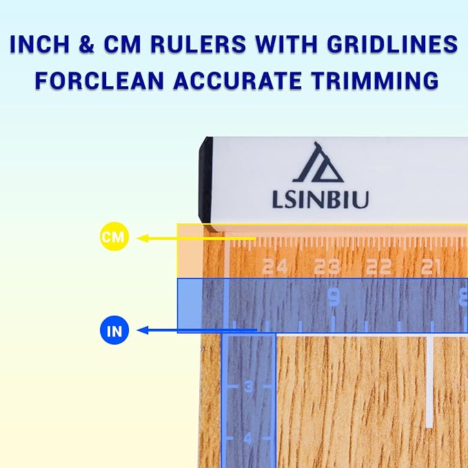Paper Trimmer Cutter for Office and Crafts, Heavy-Duty, Portable Paper Slicer - Image 4