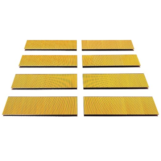 18 Gauge 1/4" Narrow Crown Staples 1-1/2" Leg Galvanized 5000 Pack by SimCos