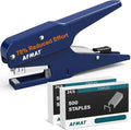 AFMAT Effortless Plier Stapler, Metal 35 Sheet Stapling Plier, 15000+ Stapling by AFMAT