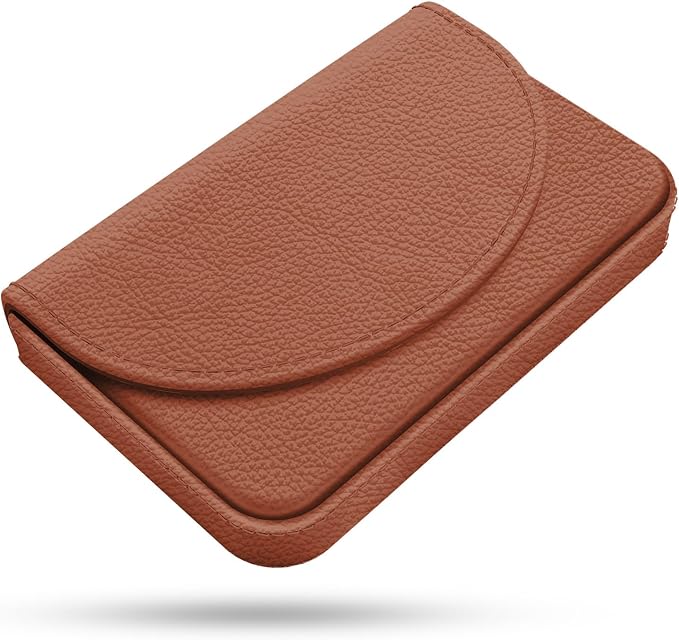 Business Card Holder，PU Leather Business Card Case Color Printing Pattern Card by xiviers