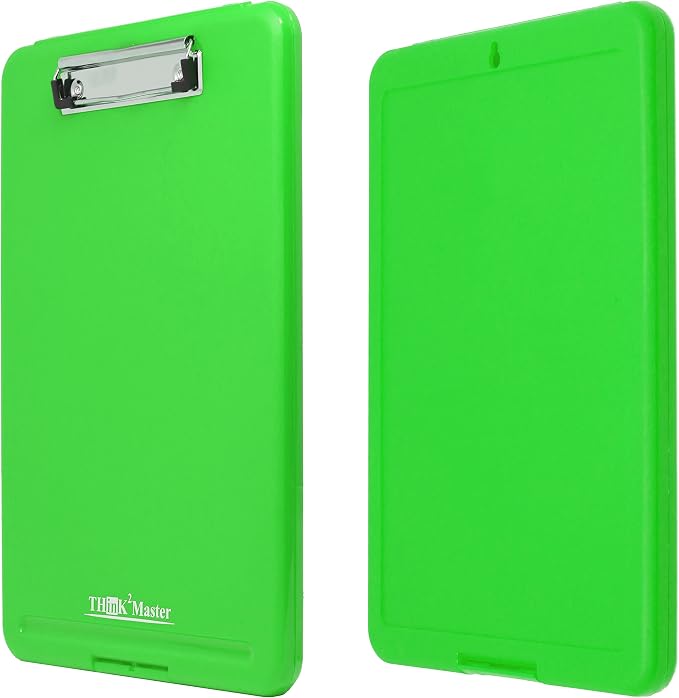 Think2Master Green Plastic Storage Clipboard. | 25% Heavier & 25% Sturdier| - Image 5