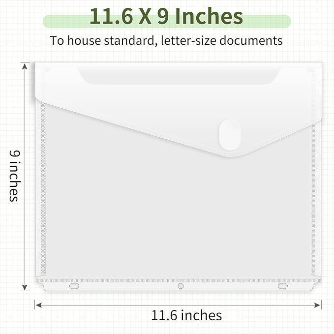 Sooez 12 Pack Binder Folders - Image 6