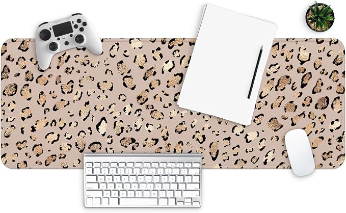 MAY FLOWER Gaming Mouse pad, Large Laptop Mousepad, Full Keyboard Mat, Long - Image 2