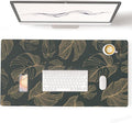Colorful Star Large Mouse Pad, Monstera Leaves Waterproof Office Desk Mat by ColorfulStar