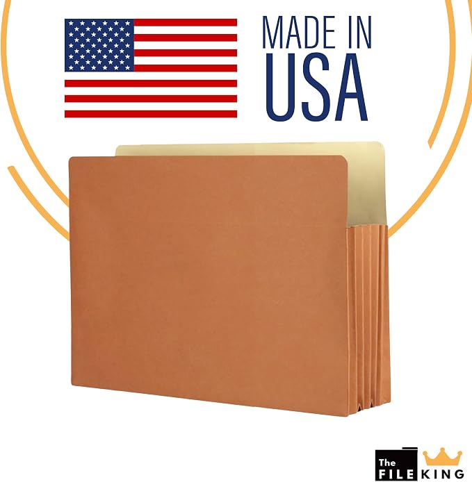 The File King Expanding Accordion File Folder | Letter Size | Box of 10 - Image 5