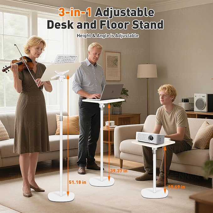 Floor Standing Book Stand, Foldable Book Holder - Image 2