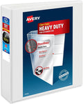 Avery Heavy-Duty View 3 Ring Binder, 2 Inch One Touch Slant Rings, 530-Sheet by Avery
