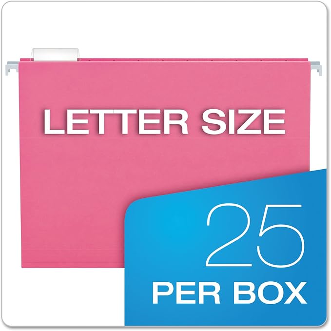 Pendaflex Recycled Hanging Folders, Letter Size, 1/5 Cut - Image 2