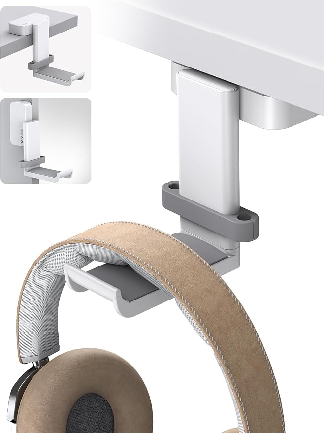 Lamicall Headphone Stand, Sticky Headset Hanger by Lamicall