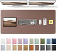 YSAGi Leather Desk Protector, Office Mat, Large Mouse Mat, Non-Slip PU Leather by YSAGi