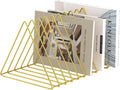 Urban Deco Triangle Desk Organizers Metal Wire Magazine Holder 10 Sections by UrbanDeco