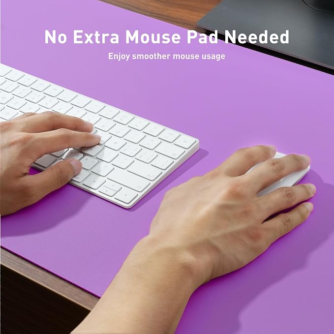 Aothia Faux Leather Desk Mat - Image 4