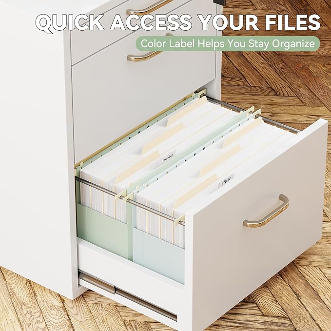 Legal Size Hanging File Folders, 6 Pack Heavy Duty 4" Expanding Pocket - Image 5