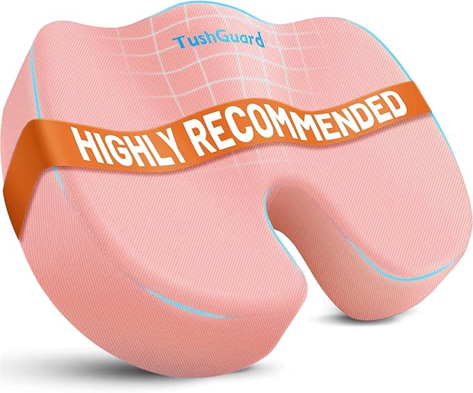 TushGuard Seat Cushion, Office Chair Cushions, Car Seat Cushion, Non-Slip by TushGuardSeatCushonsPillows