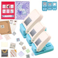 BAOFALI 3Pcs /Set Stamp Puncher Stamp Punch 1x0.8 &1 &1.25x1.5inch Postage by BAOFALI