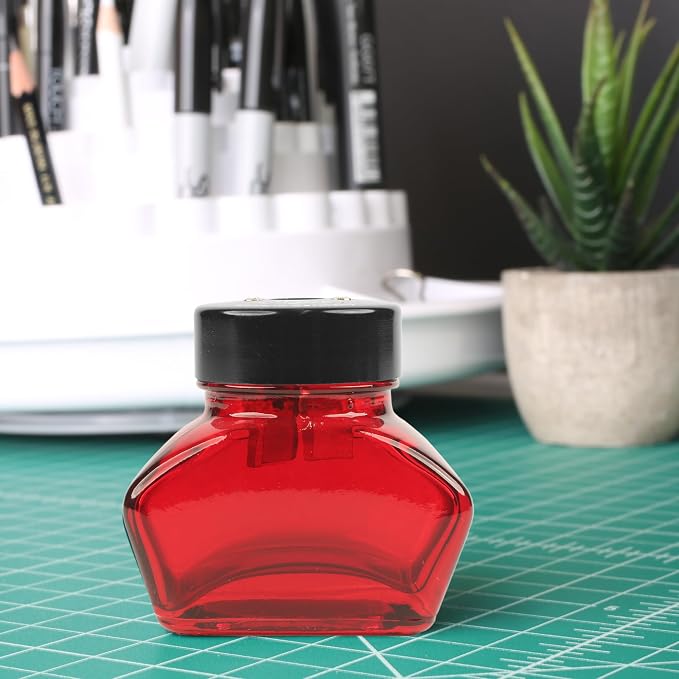 Glass Inkwell Pencil Sharpener by ALVIN - Image 3