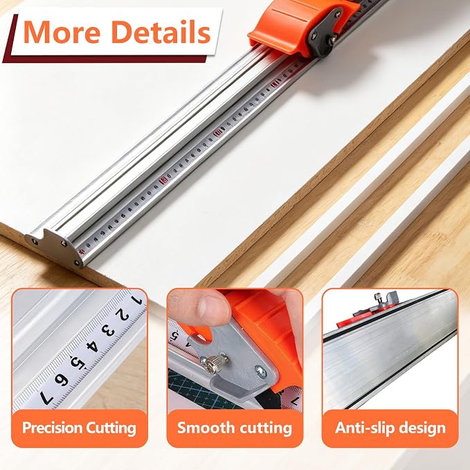 39.5" Manual Sliding Paper Cutter Heavy Duty Trimmer - Image 6