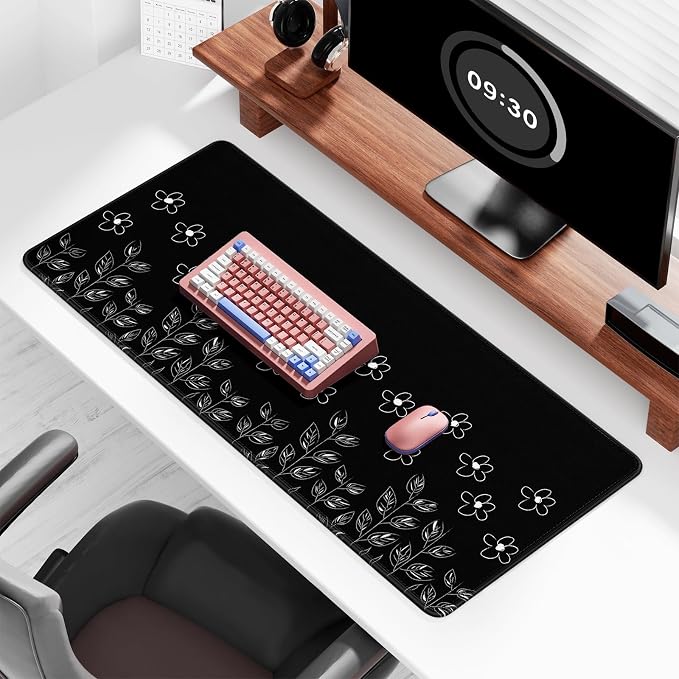 Auhoahsil Desk Mat, Ultra Large Mouse Pad, XXL Gaming Mousepad, Pretty Desk Pad - Image 2