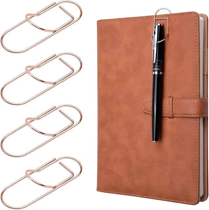 Wisdompro Pen Clip, 12 Pack Stainless Steel Pencil Clip Holder by Wisdompro