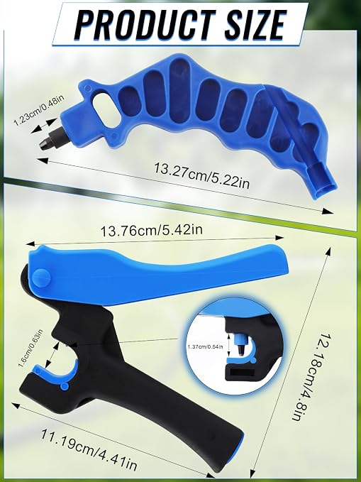 Kalolary 2Pcs Drip Irrigation Tubing Hole Punch, Drip Tube Hole Punch Tool - Image 2
