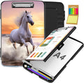 Clipboard with Storage, Office Supplies Nursing Clipboards Folder with Pen by CAPAUNVDA
