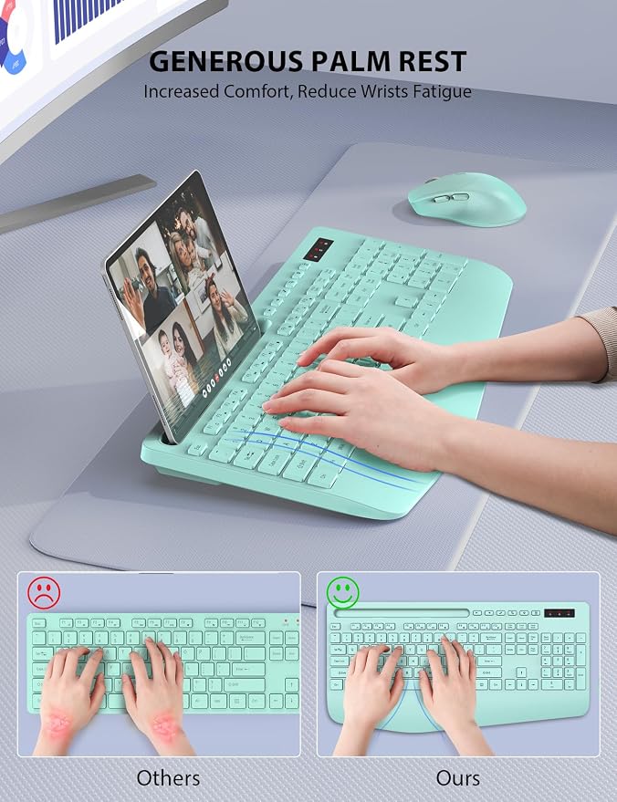 Wireless Keyboard and Mouse Combo - Image 2