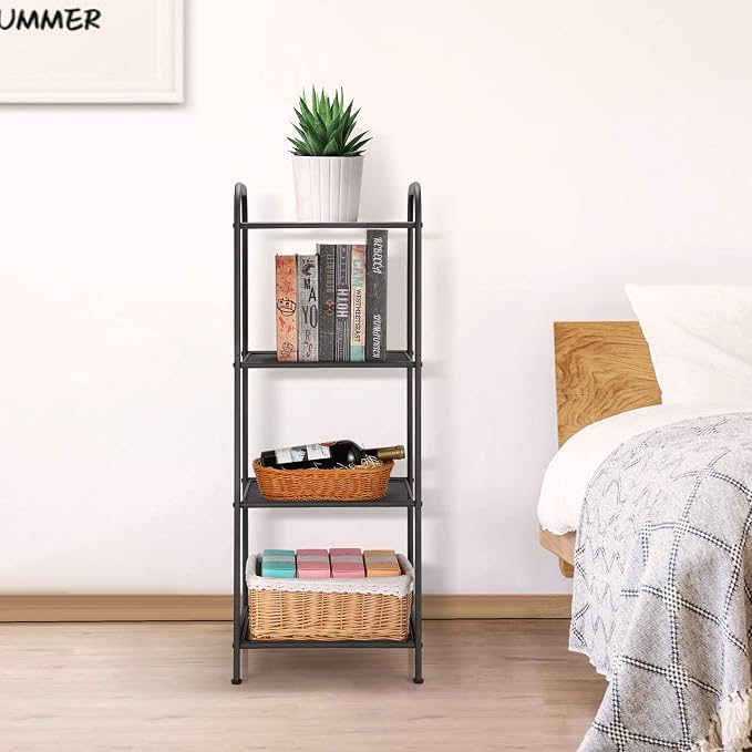 MAX Houser Storage Rack with Shelf, Industrial Style Extendable Plant Stand - Image 5