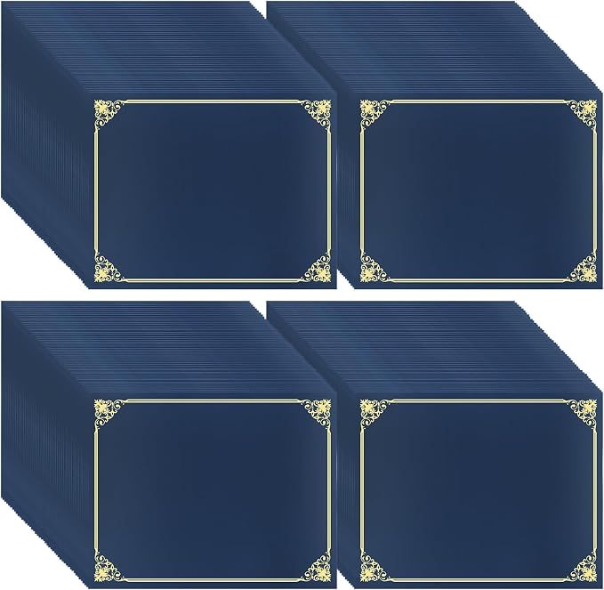 Oleitodh 110 Pcs Certificate Holders Bulk, Document Covers by Oleitodh