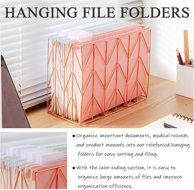 48 Pack Hanging File Folders Letter Size - Image 4